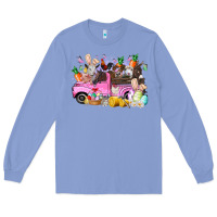 Colony Blue easter day farm animals truck Long Sleeve Tee - RacoonDesign