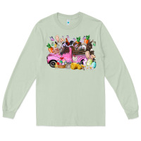 Matcha easter day farm animals truck Long Sleeve Tee - RacoonDesign