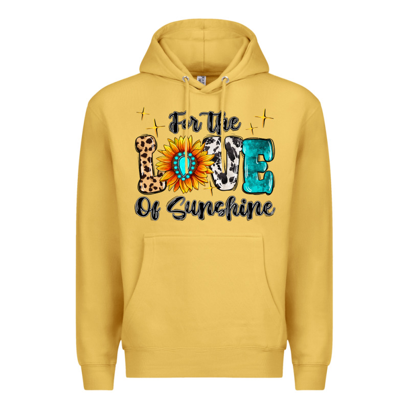 For The Love Of Sunshine Premium Hoodie by MaliasSmallBusiness | Teevron