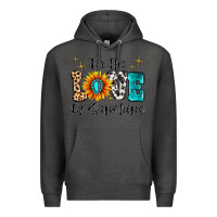 Charcoal Heather For The Love Of Sunshine Premium Hoodie - MaliasSmallBusiness