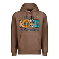 Chestnut For The Love Of Sunshine Premium Hoodie - MaliasSmallBusiness