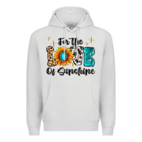 Dove Grey For The Love Of Sunshine Premium Hoodie - MaliasSmallBusiness