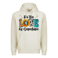 Oatmeal Heather For The Love Of Sunshine Premium Hoodie - MaliasSmallBusiness