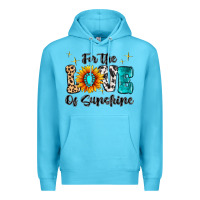 Ocean Blue For The Love Of Sunshine Premium Hoodie - MaliasSmallBusiness