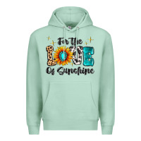 Seafoam For The Love Of Sunshine Premium Hoodie - MaliasSmallBusiness