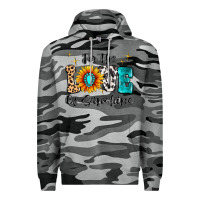 Slate Camo For The Love Of Sunshine Premium Hoodie - MaliasSmallBusiness