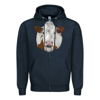 Navy simmental Zipper Hoodie - JahusDesignShop