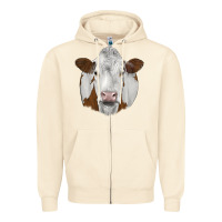Sandshell simmental Zipper Hoodie - JahusDesignShop