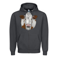 Smoke simmental Zipper Hoodie - JahusDesignShop