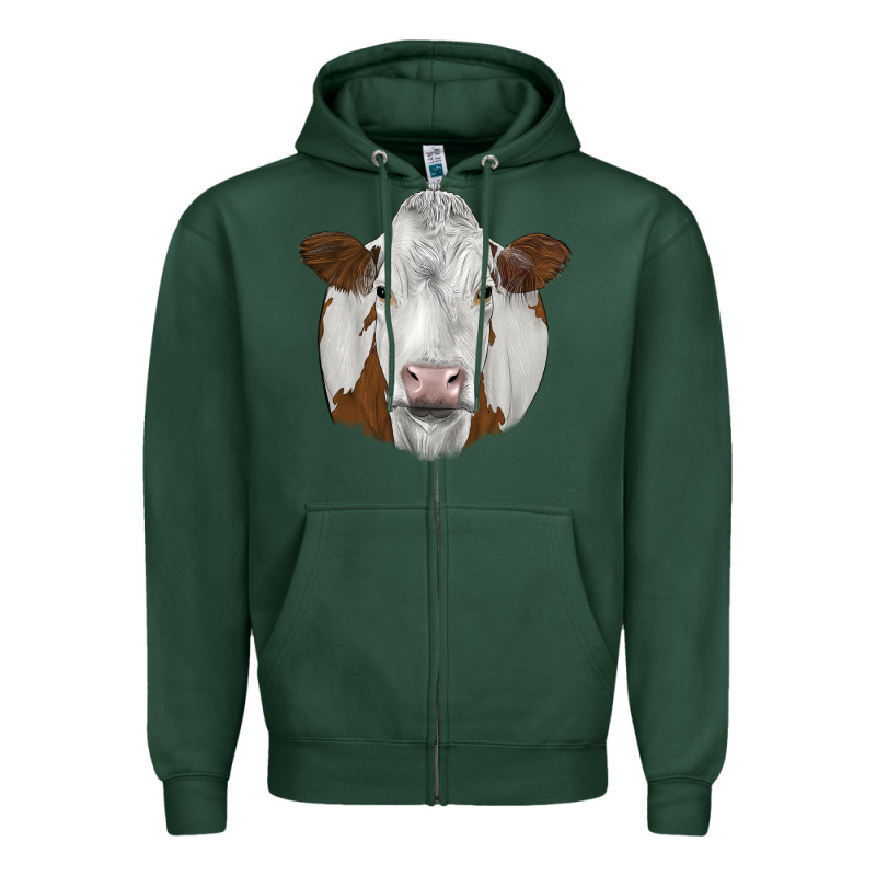 Simmental Zipper Hoodie by JahusDesignShop | Teevron