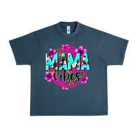 Midnight Navy mama vibes Urban Heavy Tee - Zillion Design Studio