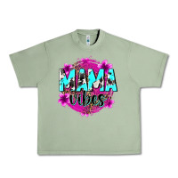 Oil Green mama vibes Urban Heavy Tee - Zillion Design Studio
