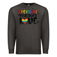 Smoke everyone deserves love Premium Sweatshirt - MaliasSmallBusiness