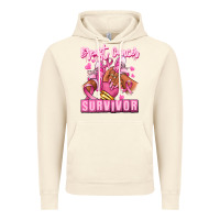 Vintage Artic Breast Cancer survivor afro girl sneakers Vintage Hoodie - RanaPortraitStore