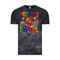 Cloud Black first day of school vibes Vintage Tee - texasbilliewilder