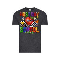 Vintage Black first day of school vibes Vintage Tee - texasbilliewilder