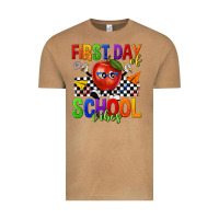 First Day Of School Vibes Vintage Tee | Teevron
