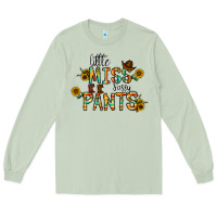 Matcha little mıss sassy pants Long Sleeve Tee - CowhideDigitalArt