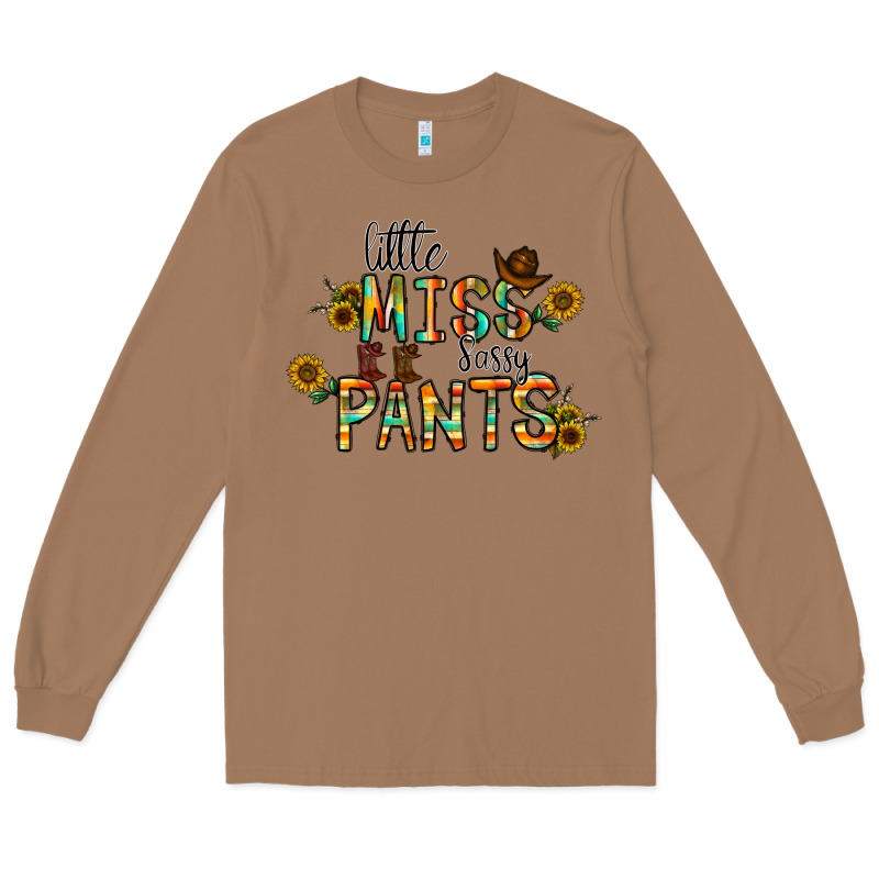 Little Mıss Sassy Pants Long Sleeve Tee by CowhideDigitalArt | Teevron