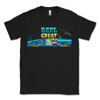 Black reel great dad  libbey glass Classic Tee - HRA Design Shop