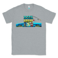 Heather Grey reel great dad  libbey glass Classic Tee - HRA Design Shop