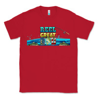 Red reel great dad  libbey glass Classic Tee - HRA Design Shop