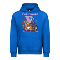 Cobalt fresh lavender gnome Urban Hoodie - BarkalooDesign