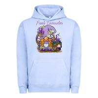 Pigment Grape Ice fresh lavender gnome Urban Hoodie - BarkalooDesign