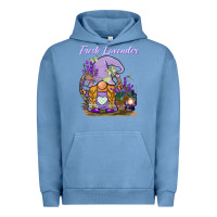 Pigment Pebble Blue fresh lavender gnome Urban Hoodie - BarkalooDesign