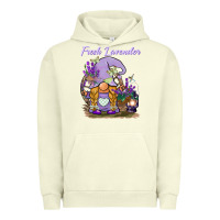 Pigment Pistachio fresh lavender gnome Urban Hoodie - BarkalooDesign