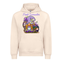 Sandshell fresh lavender gnome Urban Hoodie - BarkalooDesign