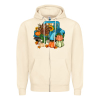 Sandshell Thanksgiving turkey truck Zipper Hoodie - Artiststas
