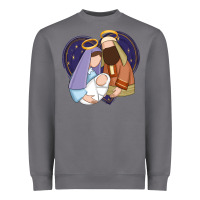 Storm holy night jesus birth Heavyweight Sweatshirt - Zillion Design Studio