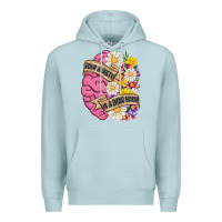 Blue Mist your anxiety is a lying bitch Premium Hoodie - MaliasSmallBusiness