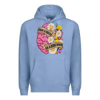 Colony Blue your anxiety is a lying bitch Premium Hoodie - MaliasSmallBusiness