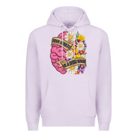 Lilac your anxiety is a lying bitch Premium Hoodie - MaliasSmallBusiness