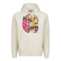 Oatmeal Heather your anxiety is a lying bitch Premium Hoodie - MaliasSmallBusiness