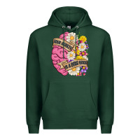 Sports Green your anxiety is a lying bitch Premium Hoodie - MaliasSmallBusiness