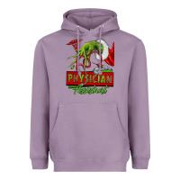 Lavender christmas character hand physician assistant Heavyweight Hoodie - NancyCooperArtShop