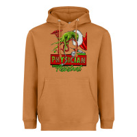 Meerkat christmas character hand physician assistant Heavyweight Hoodie - NancyCooperArtShop