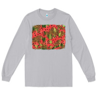 Moon Dust watermelon leopard pattern background Long Sleeve Tee - HRA Design Shop