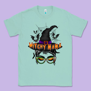 Witchy Nana Classic Tee Designed By Racoondesign