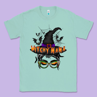 Witchy Nana Classic Tee Designed By Racoondesign
