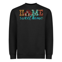 Black home sweet home Heavyweight Sweatshirt - texasbilliewilder