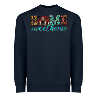 Navy home sweet home Heavyweight Sweatshirt - texasbilliewilder