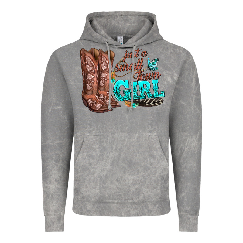 Justas Malltown Girlie Vintage Hoodie by texasbilliewilder | Teevron