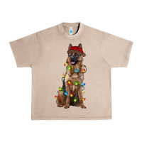 French Oak christmas german shepherd Urban Heavy Tee - RanaPortraitStore