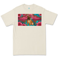 Bone french bulldog floral license plate Premium Tee - Artiststas