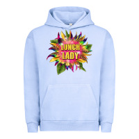 Pigment Grape Ice lunch lady tie dye sunflower Urban Hoodie - BarkalooDesign
