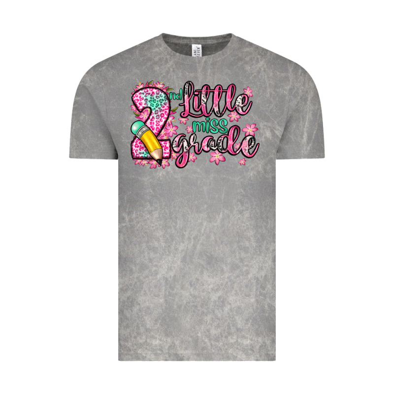 Little Miss 2nd Grade Vintage Tee by Zillion Design Studio | Teevron